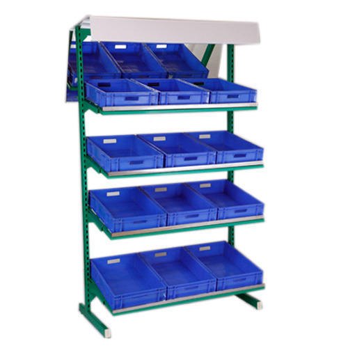 Plastic Vegetable Rack, For Supermarket, Load Capacity Per Layer: 0-50 kg
