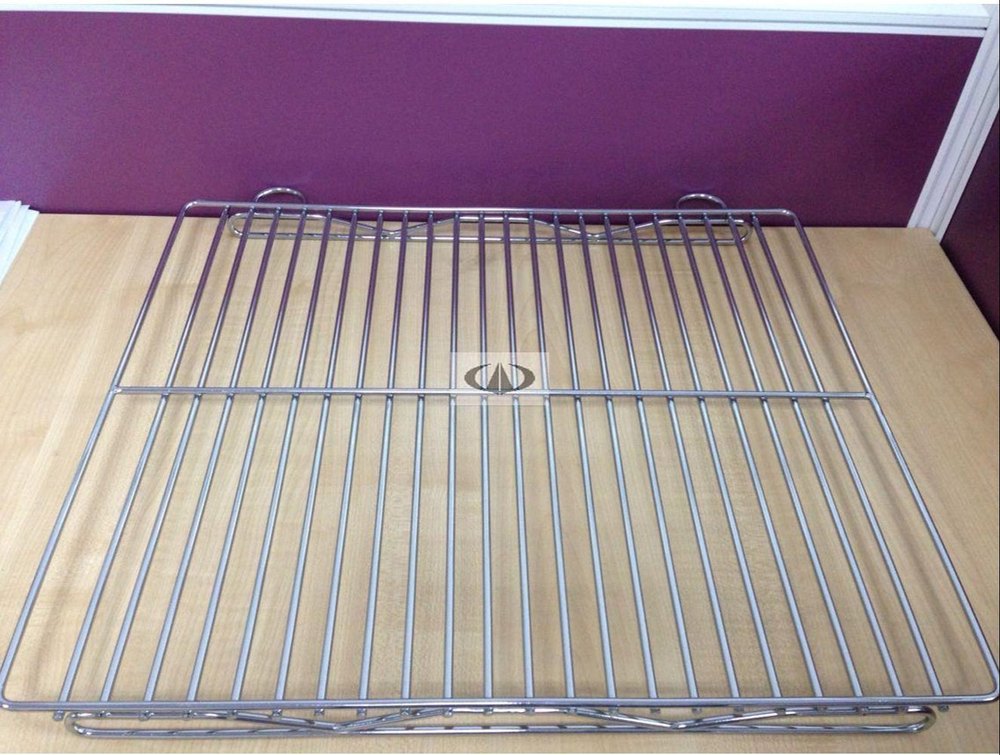 Bohra Engineering Silver Chrome Plated Wire Shelf, For Home, Office