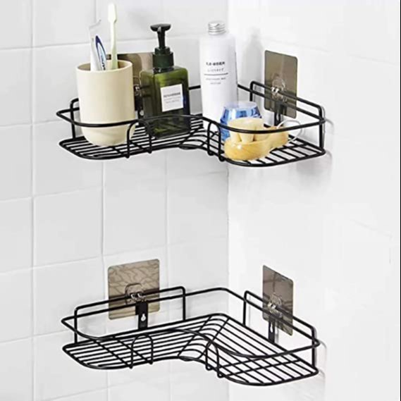 MS AND SS WIRE BATHROOM CORNER