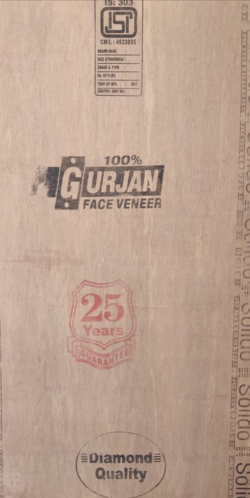 18 mm Plywood Gurjan, For Furniture