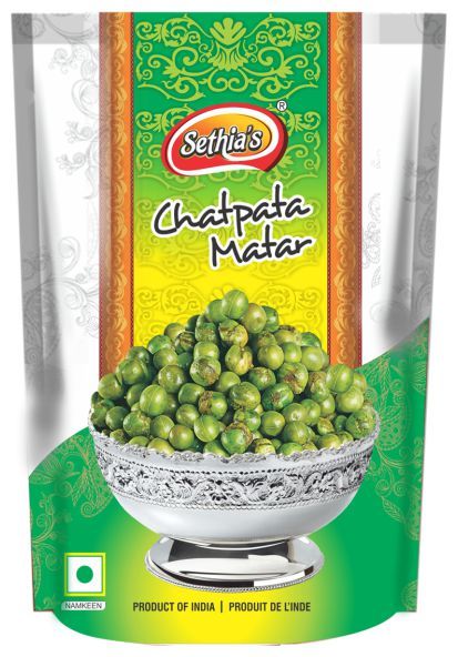 Sethia\'s Masala Salted Sethia Chatpata Matar, Packaging Size: 200g, Packaging Type: Packet