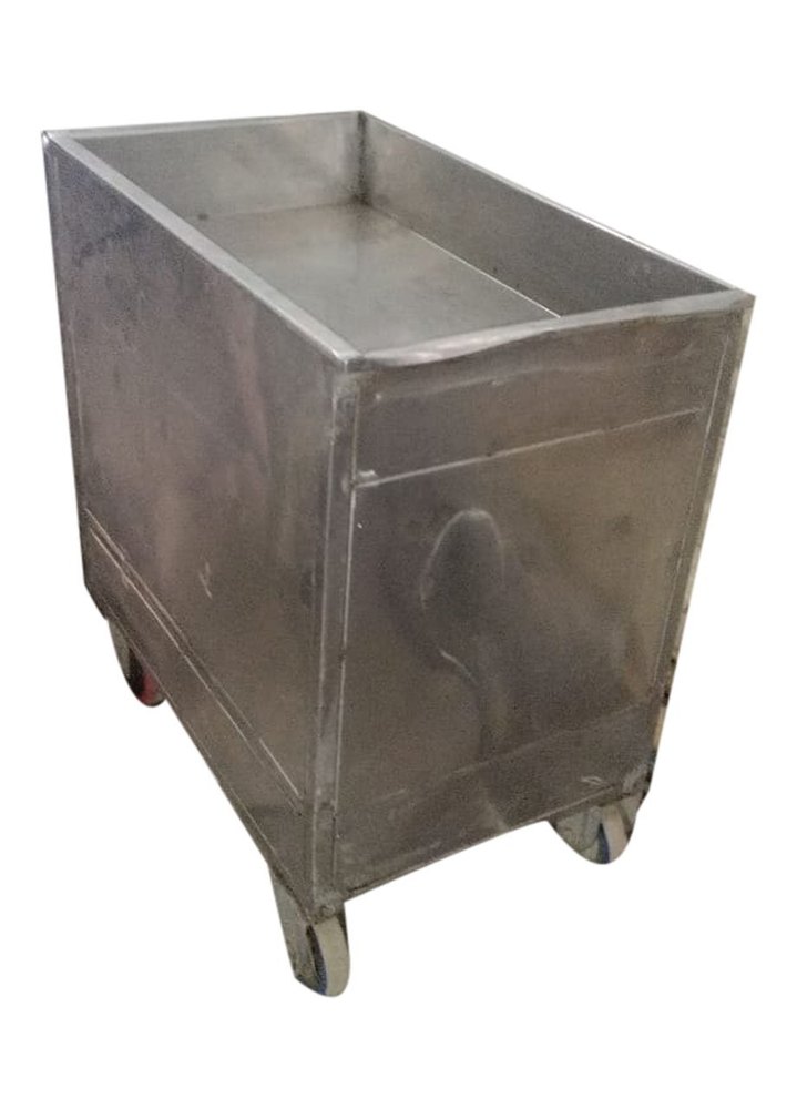 Kitchen SS Trolley, For Hotel, Load Capacity: 100kg