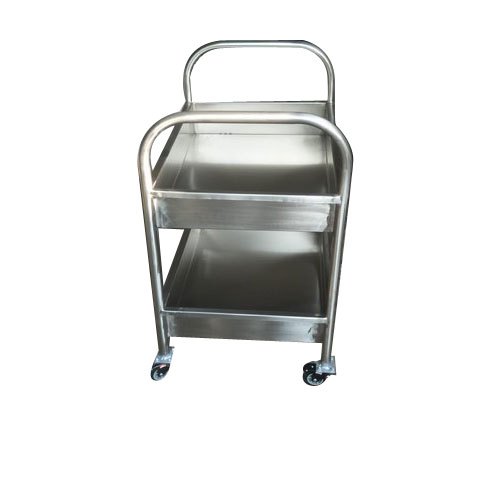 Platform Stainless Steel Kitchen Trolley, For Hotel