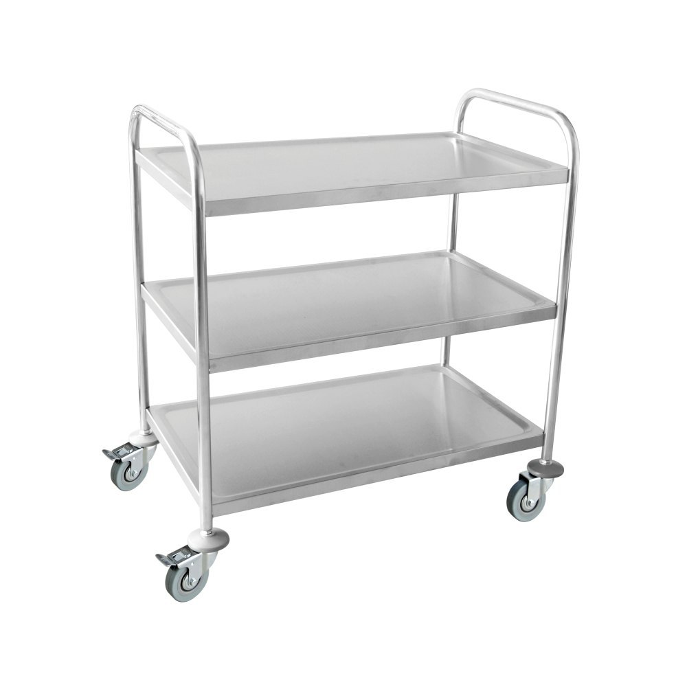 StainleSs Steel Ss Kitchen Trolley, For Hotel