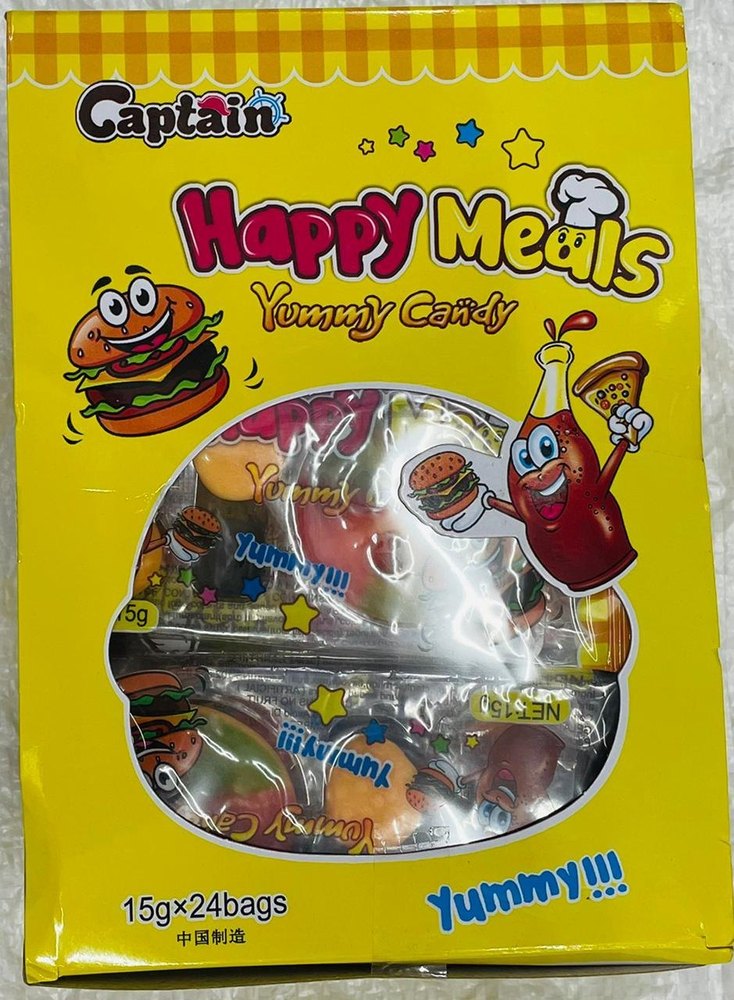 Captain Orange Happy Meals Yummy Candy, Packaging Type: Packet