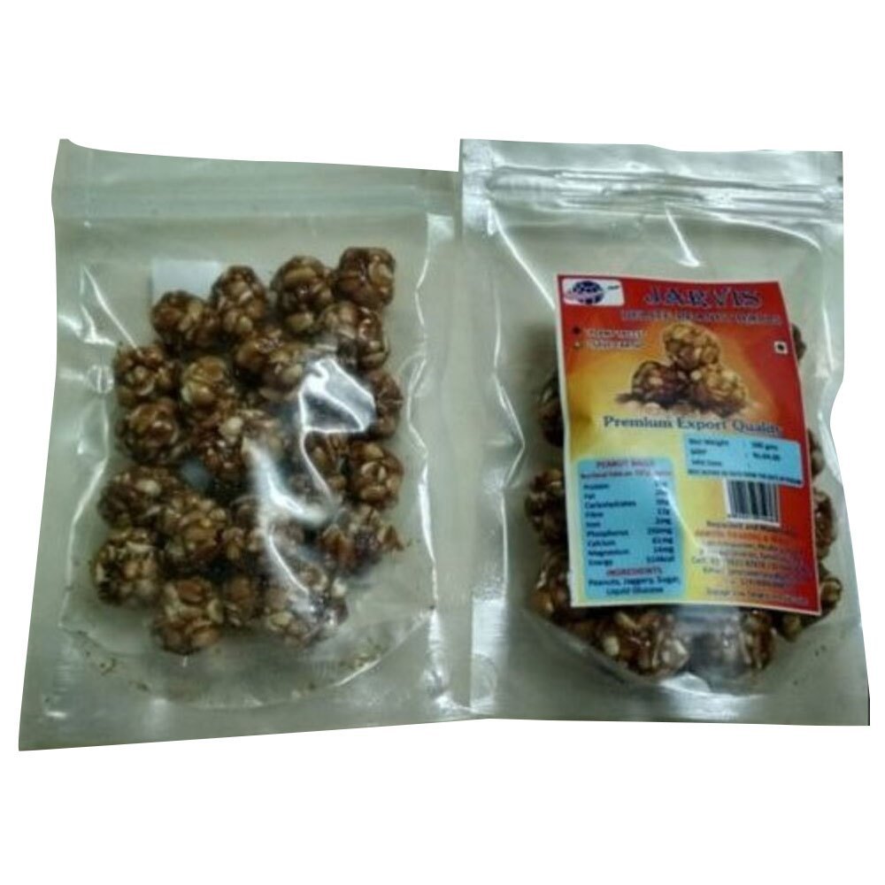 Jarvis Delite Brown 200g Peanut Candy Ball, Packaging Type: Packet, Packaging Size: 200 Gm