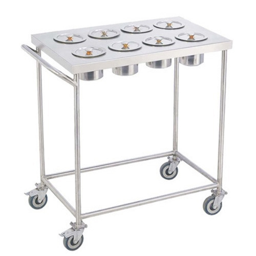 Deokali 1 Shelve Masala Trolley, Size/Dimensions: Standard, Size: 500 X 650 X 750 mm