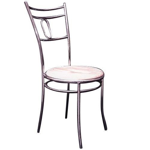 Polished Stainless Steel Dining Chair, For Restaurant