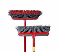 Plastic Push Broom Hard, For Floor Cleaning