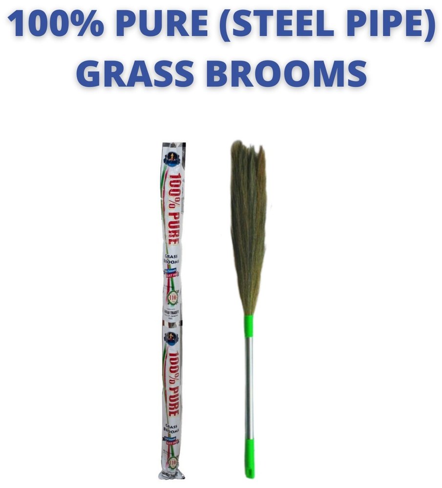 Steel Pipe Grass Broom