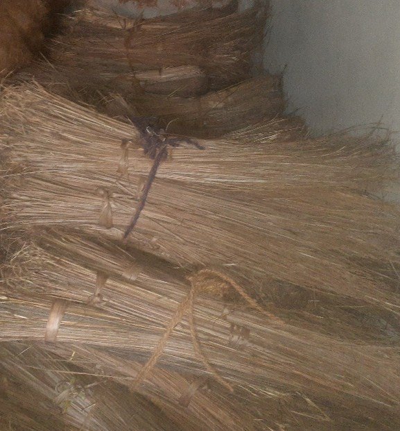 Coconut Broomsticks Raw material, Size: Upto 52 Inch
