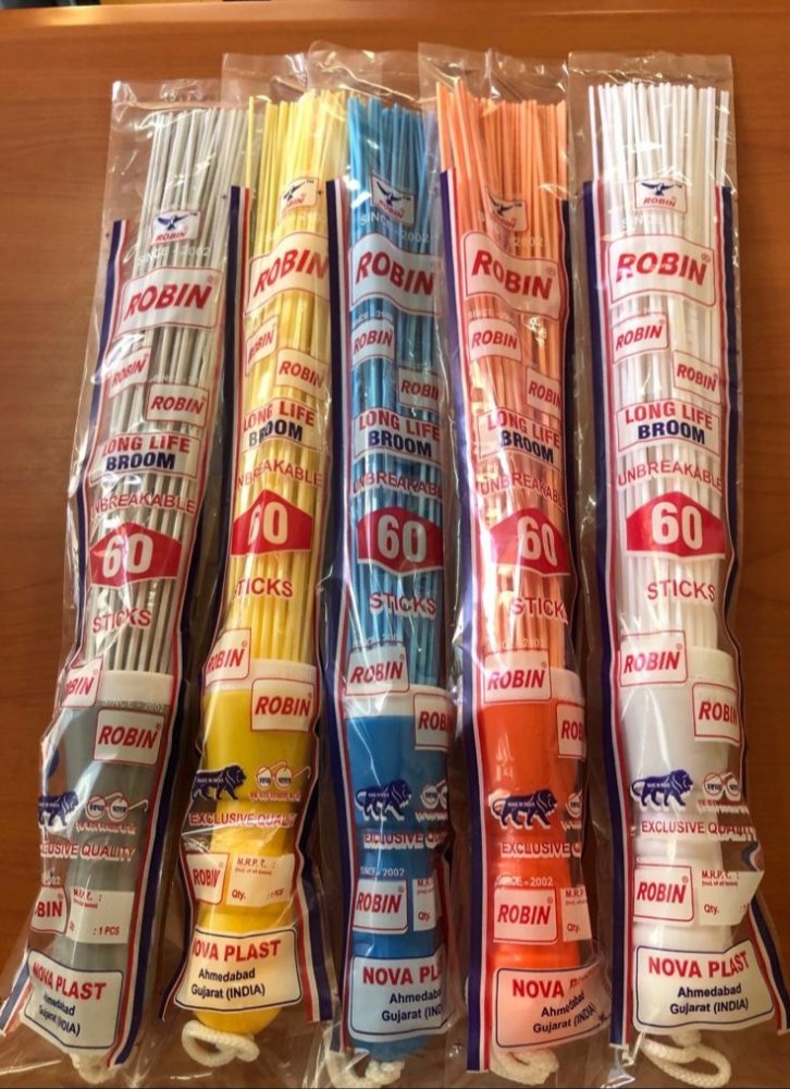 Plastic Broom Stick, Packaging Type: Packet