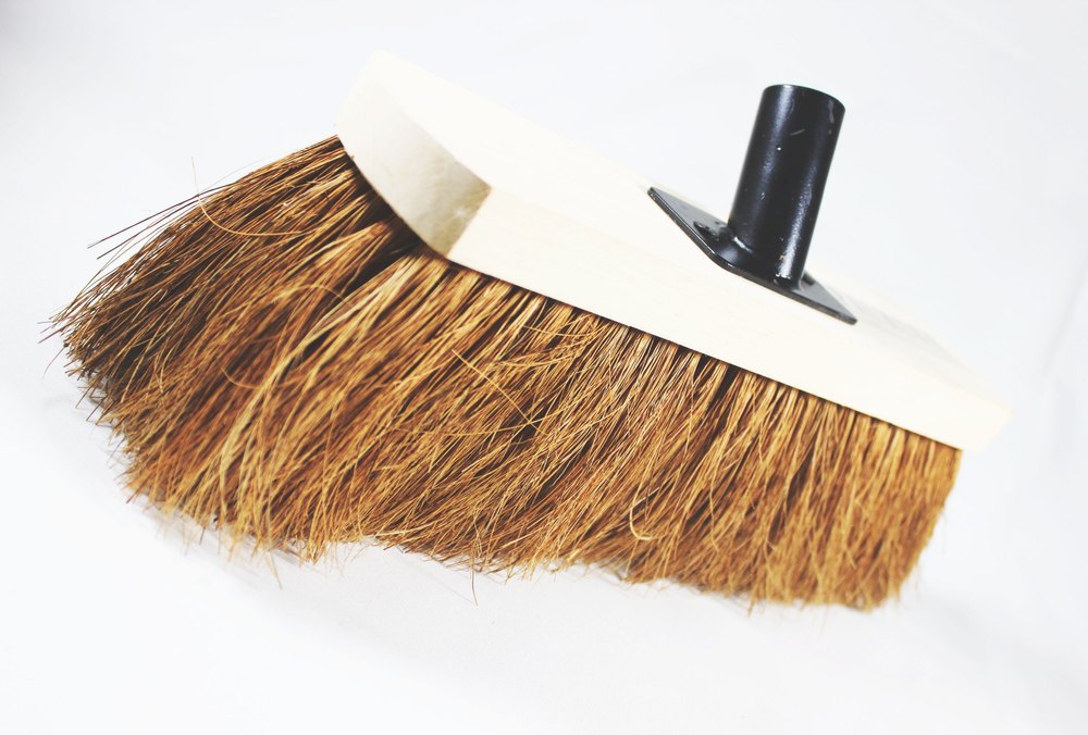 Wooden Handle Push Broom, For Cleaning