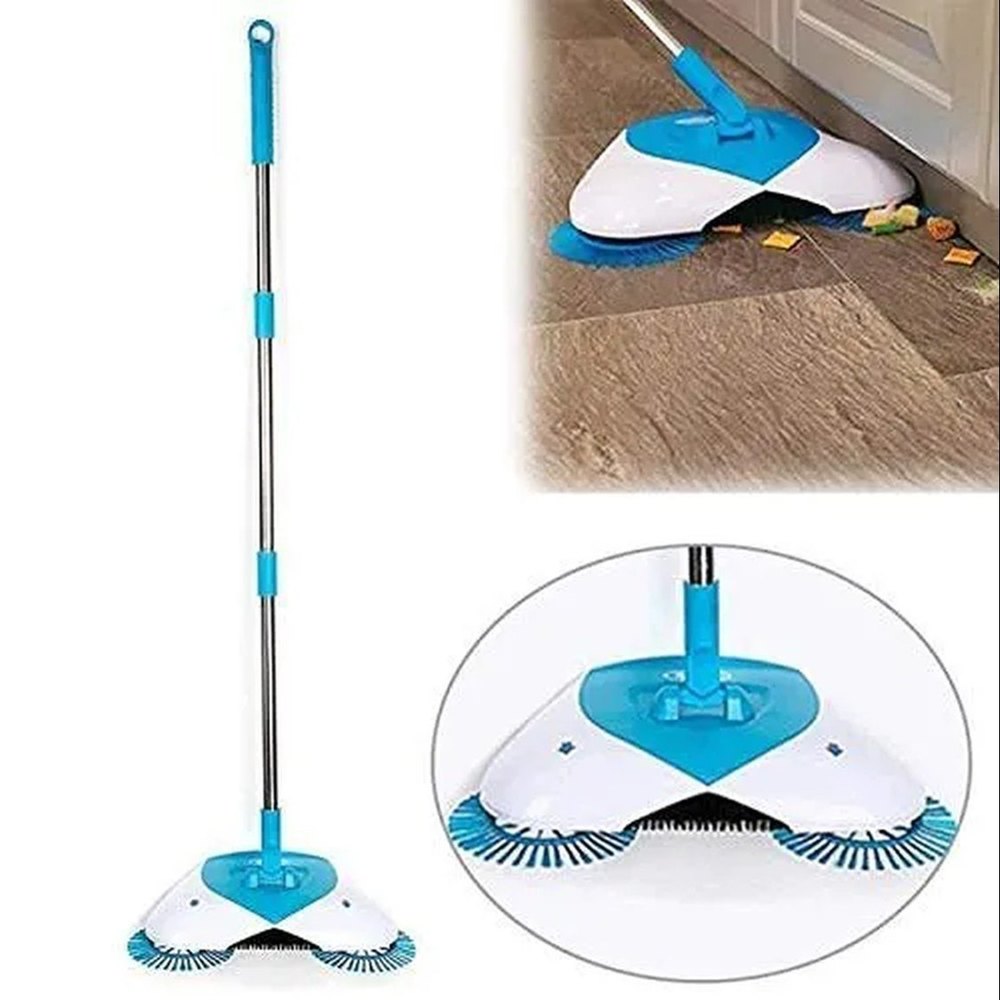 Plastic Stainless Steel Hand Push Sweeper Broom