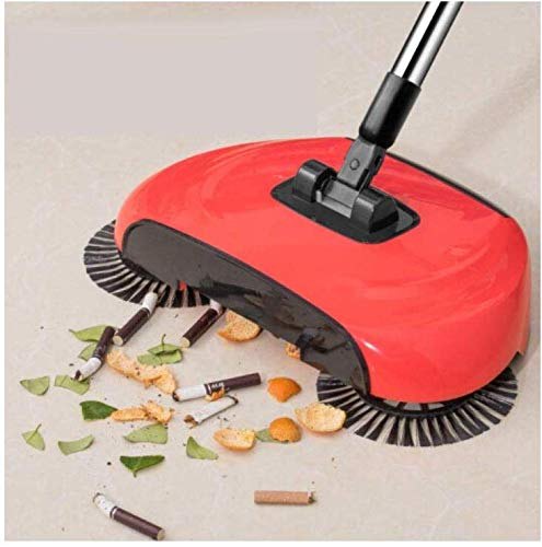 Sweep Drag All-In-One Household Hand Push Rotating Sweeping Broom, Room