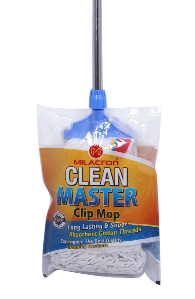 Milacron Cotton Clean Master Clip Mop