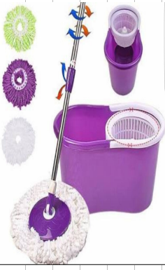ezee Multicolor Magic Mop Set, For Floor Cleaning