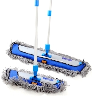Synthetic Cloth Wet & Dry Mop Roots Eze Mop, Size: 50 cm