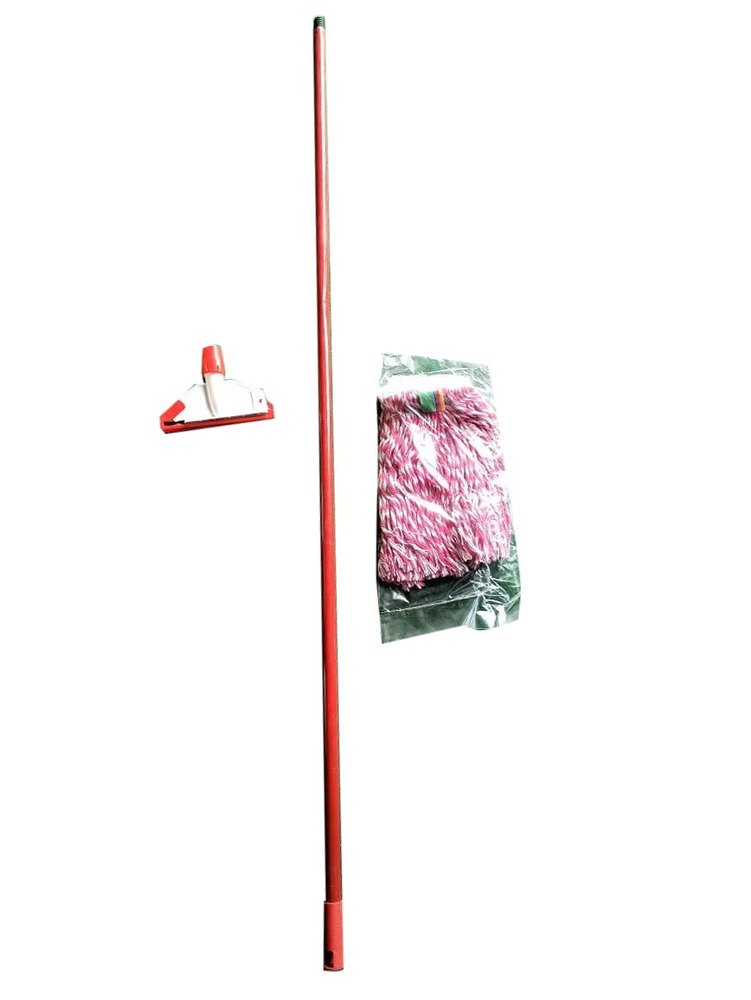 Cotton Wet Mop Set, For Floor Cleaning