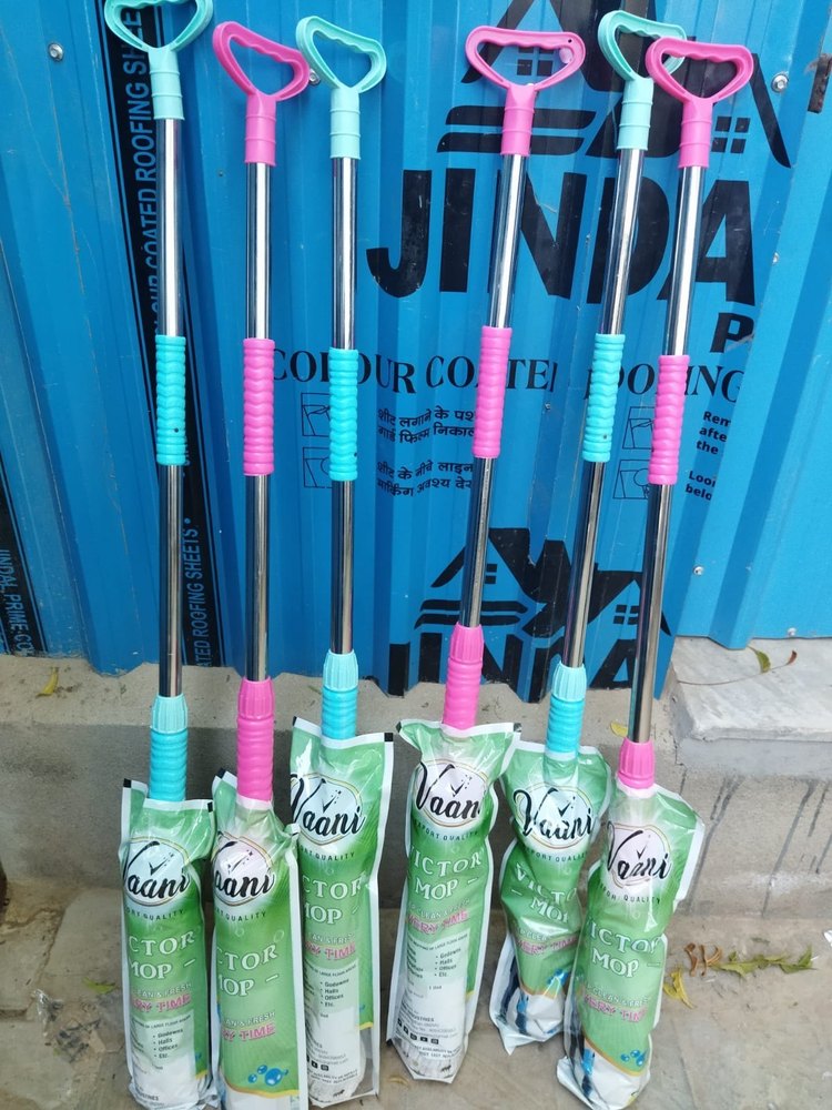 Steel Cotton Twist and Squeeze Mop