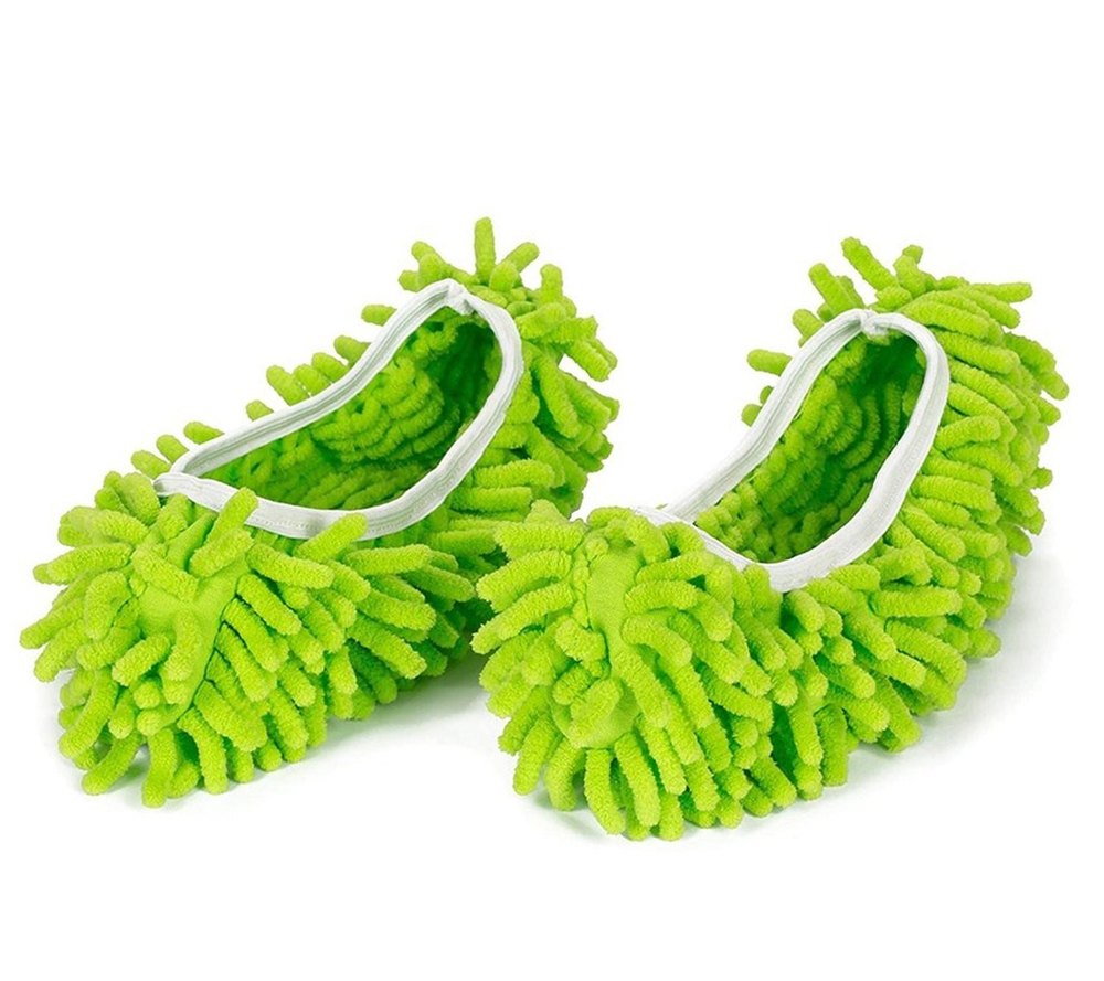 Multi-Function Washable Dust Mop/Floor Cleaning Slippers