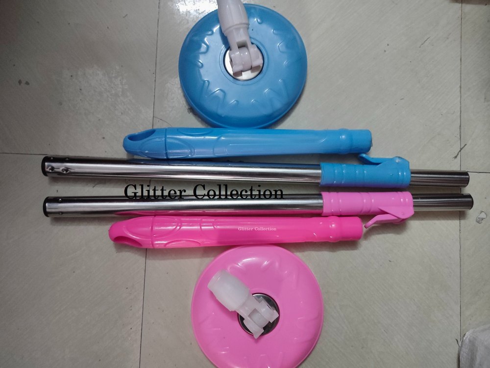 Bucket Mop Rod Stick With Dish