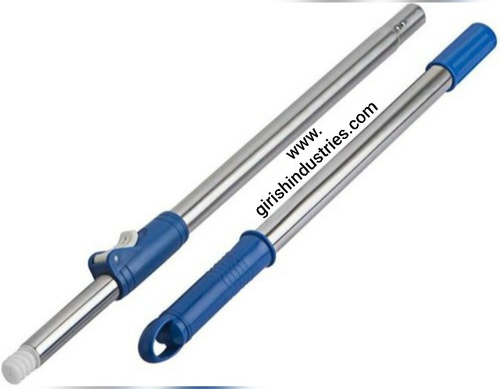 Mop 360 Spin Stainless Steel Rod, For Cleaning, Size: 4 Feet