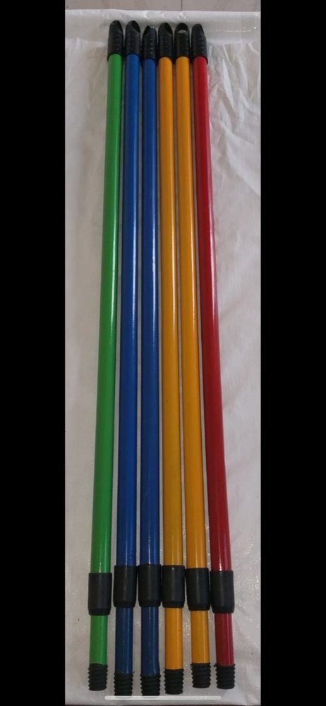 Mild Steel Manual Telescopic Mop Stick, For Cleaning, Grade: Hard Tempered Pipes