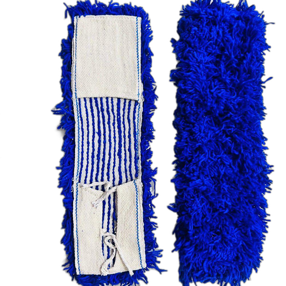 Cotton Ecrelic Dry Mop Refill, For Floor Cleaning, Packaging Type: Box