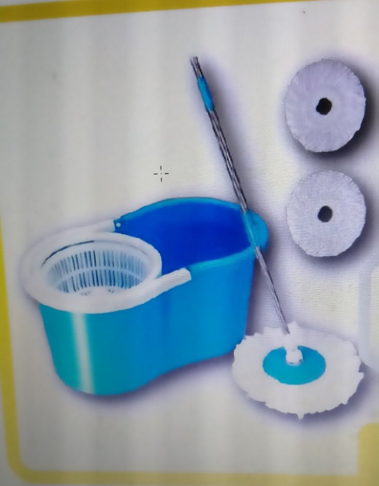 Microfibre Easy Spin Mop Bucket, Packaging Type: Box, Size: 10 Inch