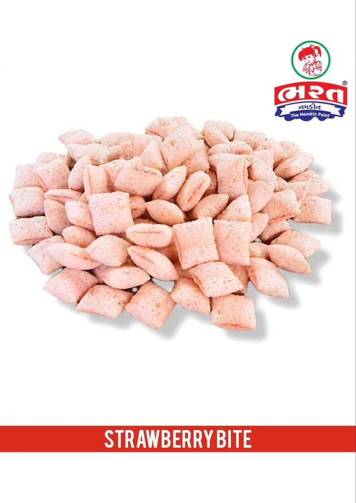 bharat namkeen cispy Strawberry Bites, Packaging Type: Loose, Packaging Size: 20 kg