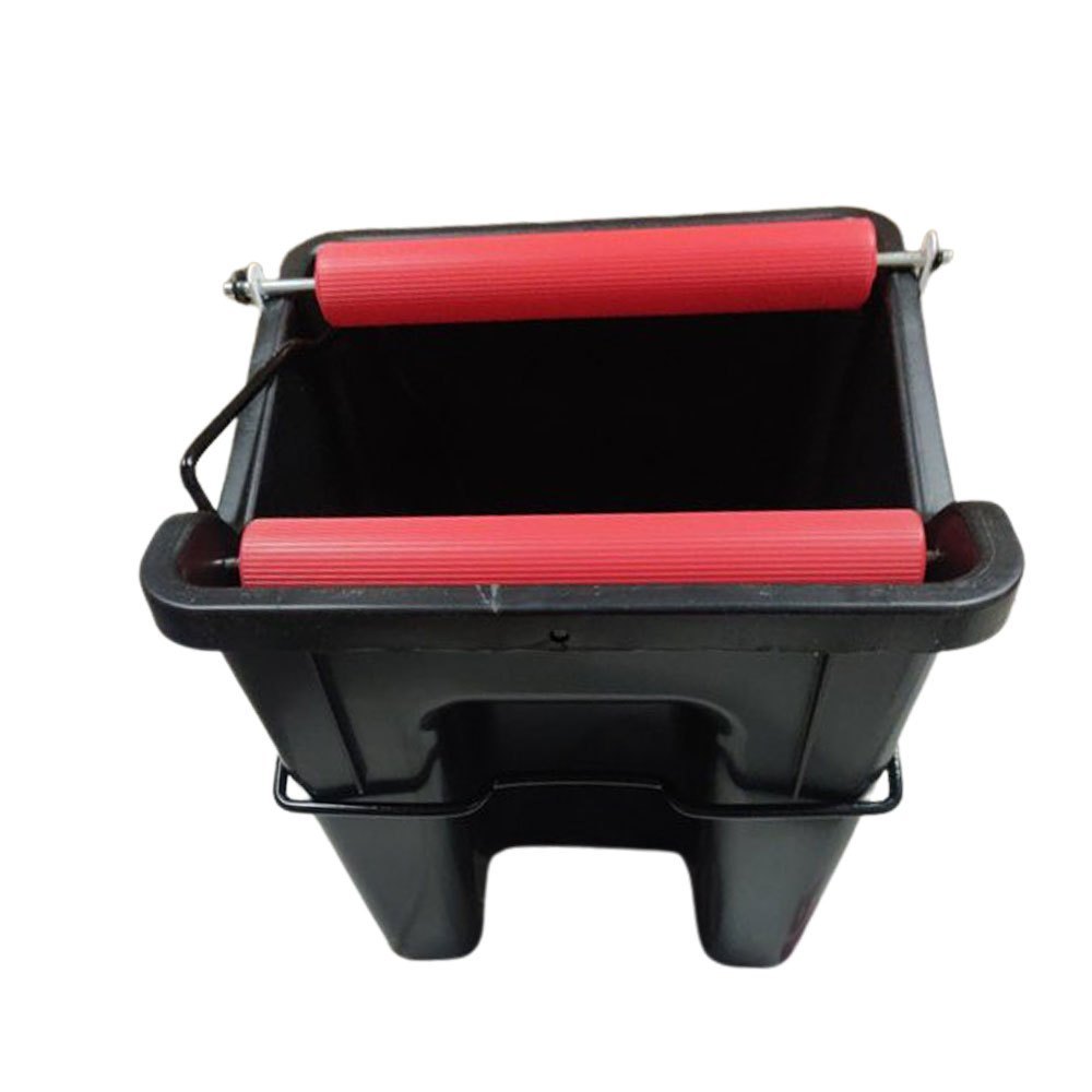 Plastic Wringer Mop Bucket, For Cleaning, Size: 14ltrs