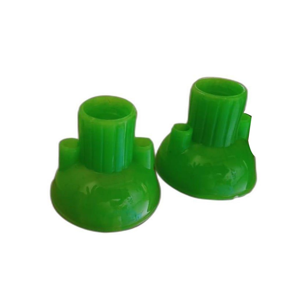 Plastic Green Round Mop Cups, For Floor Cleaning, Size: 1inch
