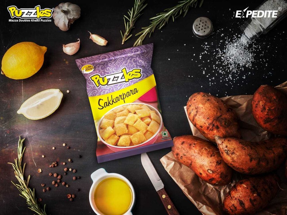 Snacks Puzzles Shakarpara, Packaging Size: 30 Grams