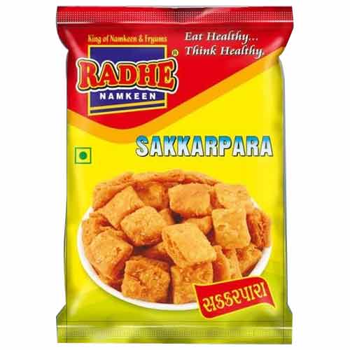 Sakkarpara Namkeen, Packaging Type: Pouch, 30 Gm