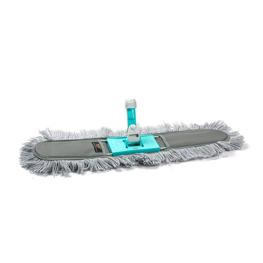Microfibre Powder Coated Dust Control Mop Plastic Frame, For Floor Cleaning, Size: 60cm