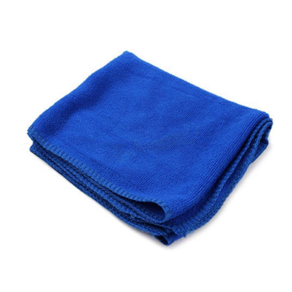 Blue Cotton Cleaning Cloth, Size: 46xx46 cm