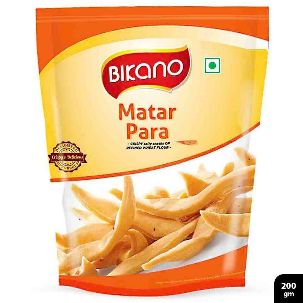 Bikano Matar Namak Para Namkeen, Packaging Size: 150g