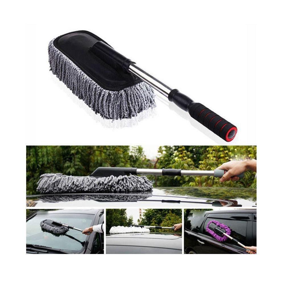 Car Interior Exterior Cleaning Microfiber Duster Accessories