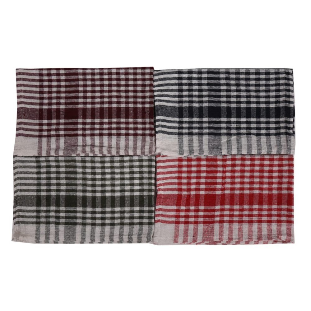 Cotton Chex Duster, For Cleaning Glass, Mirror, Size: 40 cm X 60 cm