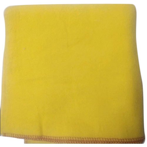 Yellow Cotton Flannel Duster, Rectangle, Size: 12 X 18 Inch