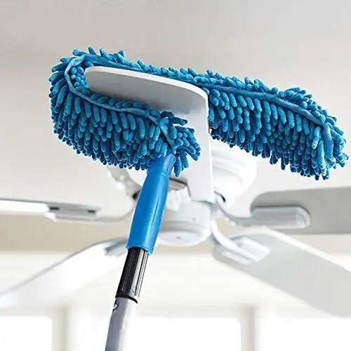 Microfiber Ceiling Fan Duster, 6ft, Size: Standard