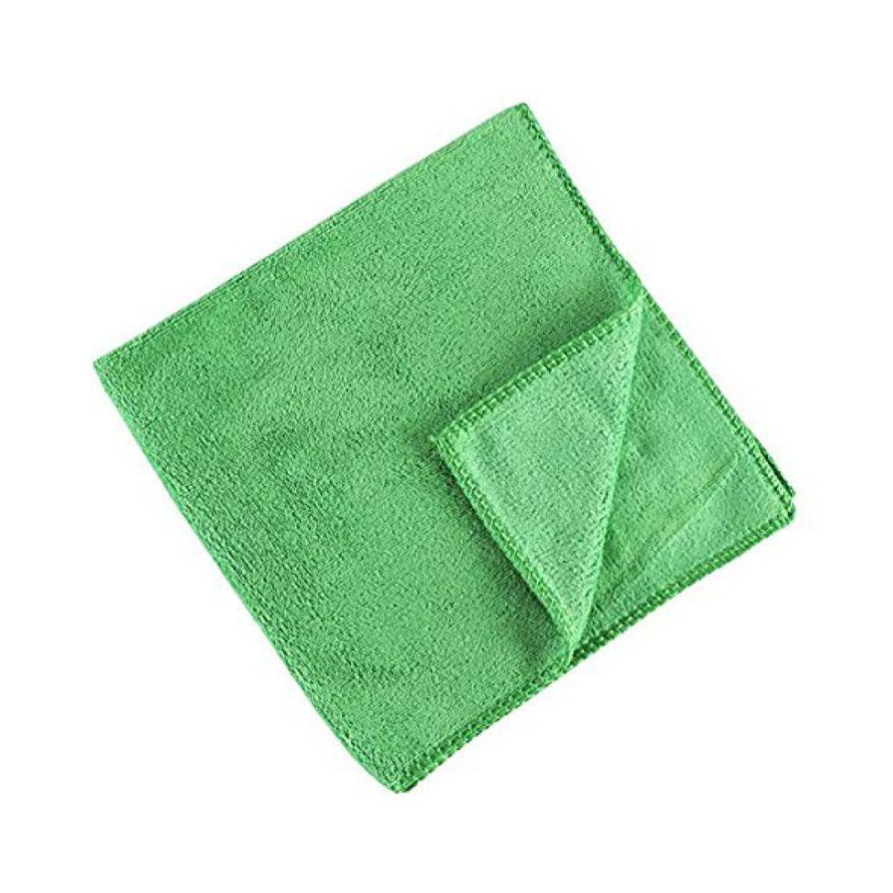 Green Plain Cotton Cleaning Cloth, Size: 46xx46 Xm