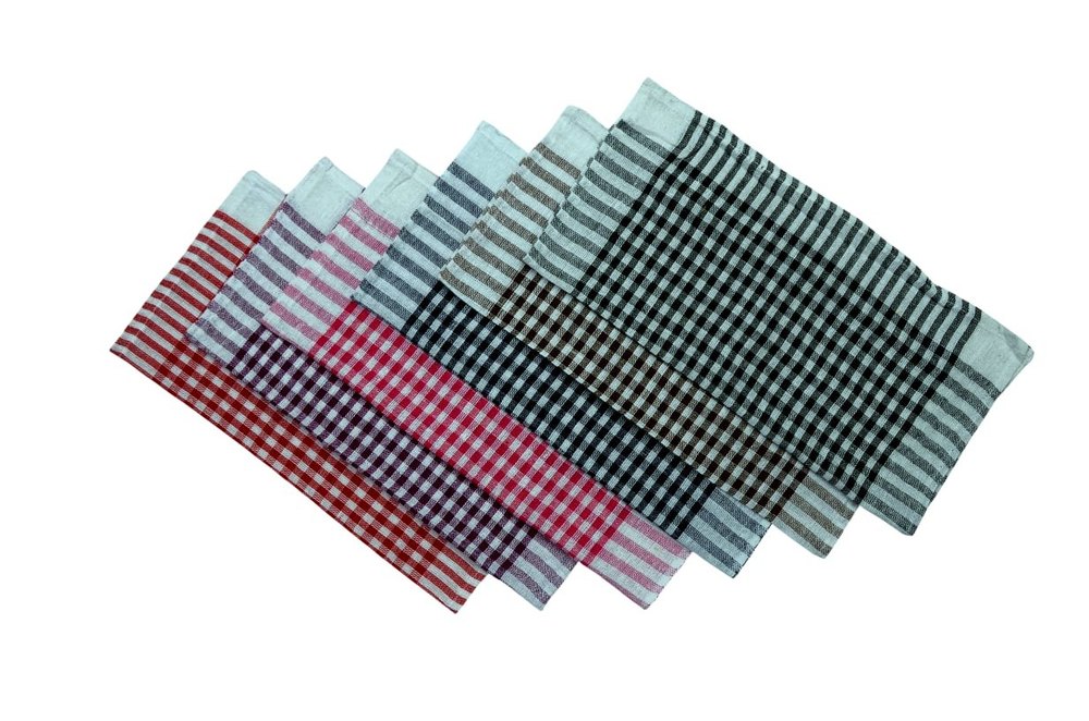 Green Sitara Check Duster CD211, Size: 18x18inch