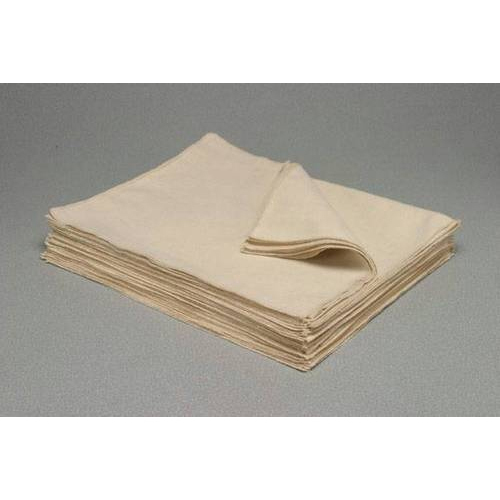 Cotton Off white Wiping Cloth, Size: 28 X 28