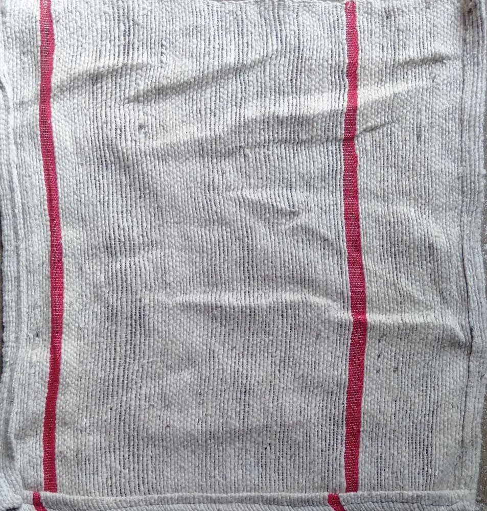 White Cotton Wiping Cleaning Cloth, For Hotel, Quantity Per Pack: 12