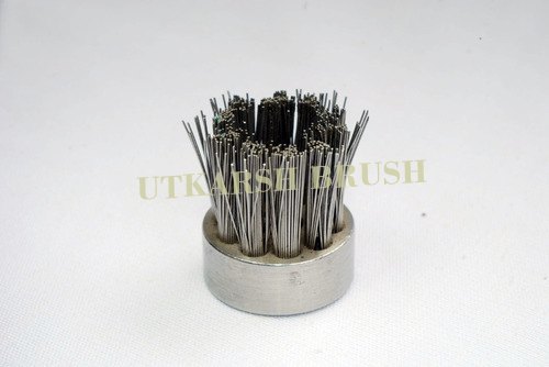 Metallic Bristles Steam Clean Machine Brush