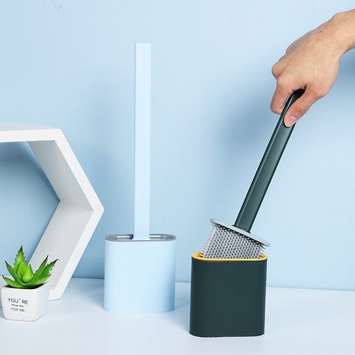 Multicolor Silicone Toilet Cleaning Brush