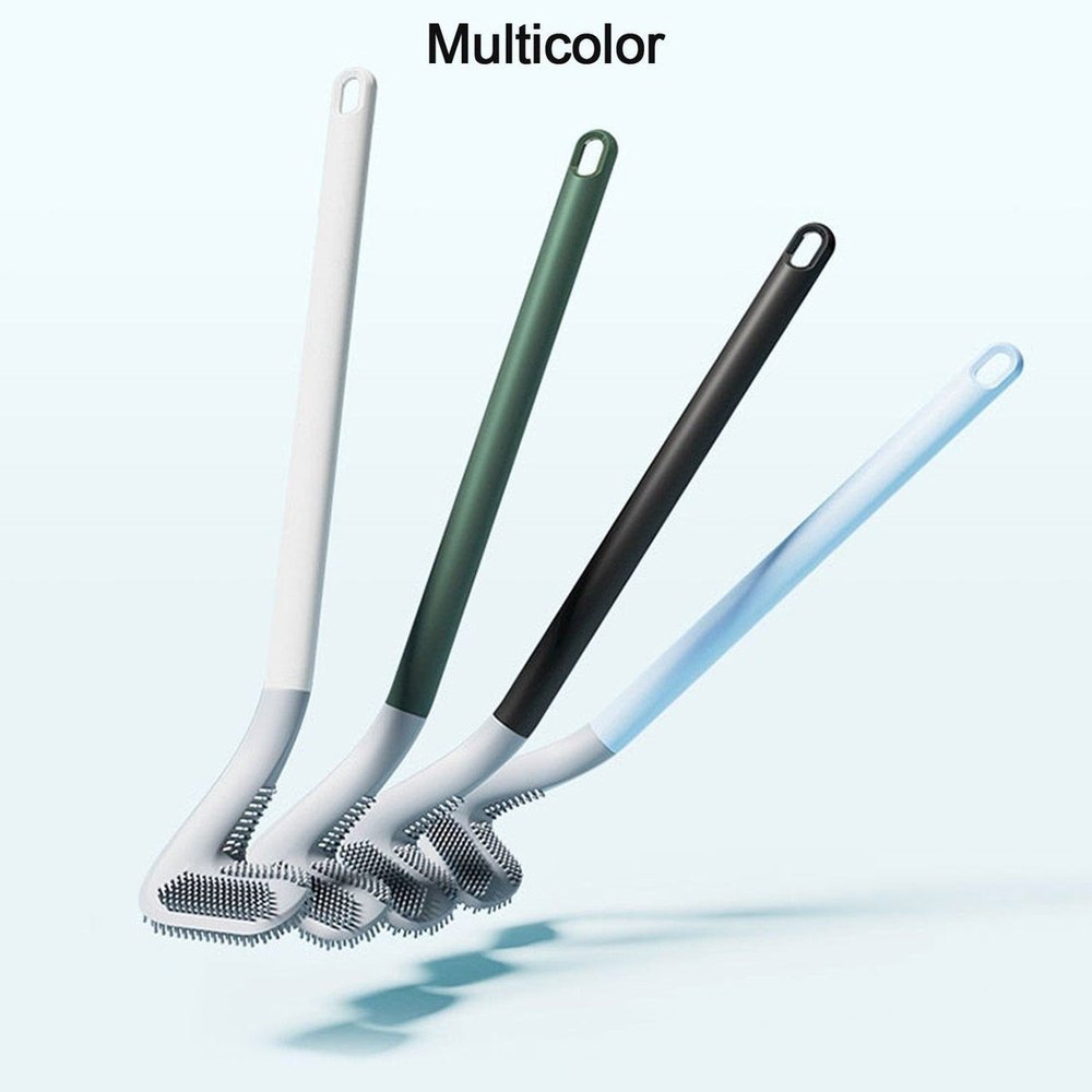 Multicolor Silicon GOLF SHAPE TOILET CLEANER BRUSH FOR BATHROOM USE