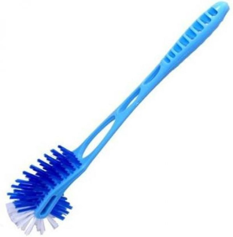 Plastic Blue Berries Toilet Brush, Size: 12inch (length)